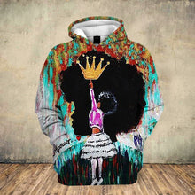 Load image into Gallery viewer, Empower a True Queen Hoodie
