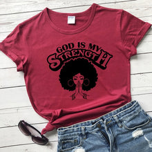 Load image into Gallery viewer, Women&#39;s Empowerment Begins with Godly Truth not Popularity Tshirt
