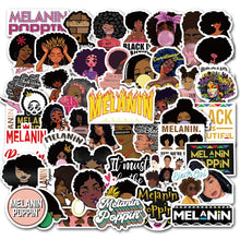 Load image into Gallery viewer, Melanin Awareness Sticker Collection
