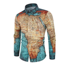 Load image into Gallery viewer, Africa Globe Fashion Shirt
