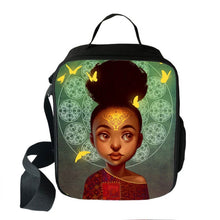 Load image into Gallery viewer, Black Princess Insulated 2020 Back-to-School Lunch Bag
