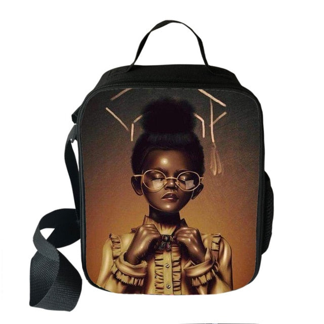 Black Princess Insulated 2020 Back-to-School Lunch Bag