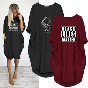 Black Lives Matter Comfort Dress