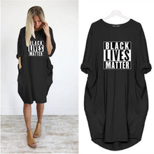 Load image into Gallery viewer, Black Lives Matter Comfort Dress
