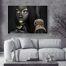 Load image into Gallery viewer, Black Bold Museum Gallery Canvas Poster

