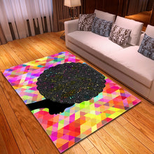 Load image into Gallery viewer, 2021 Colorblock Africa Vivid Comfort Cushion Non-Slip Rug
