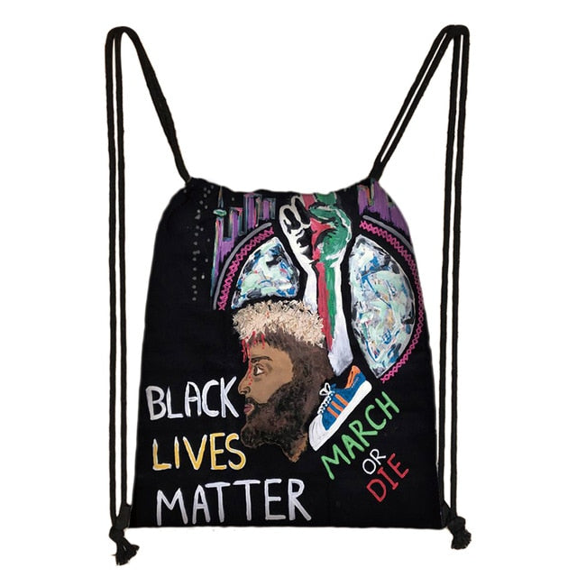 Collectible Statement Heavy-Duty Drawstring Bag