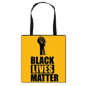 Black Statement Tote Bag