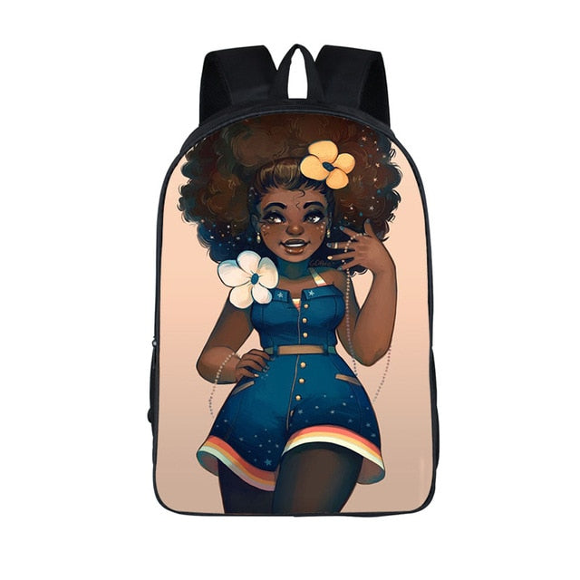 Black Princess, Strong Woman, Hard Worker 2020 Back-to-School Backpack