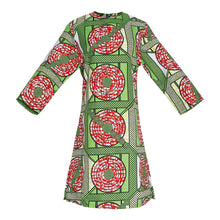 Load image into Gallery viewer, Nigerian Flute Dress With Matching Headscarf and Mask
