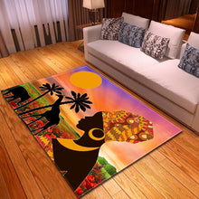 Load image into Gallery viewer, 2021 Colorblock Africa Vivid Comfort Cushion Non-Slip Rug
