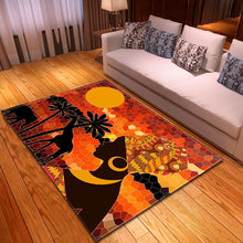 Load image into Gallery viewer, Colorblock Africa Vivid Comfort Cushion Non-Slip Rug
