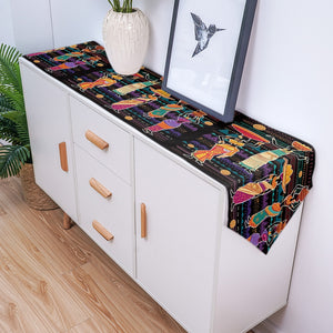 Contemporary Africa Placemats And Table Banner (Sold Separately)