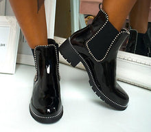 Load image into Gallery viewer, Black Fashion Shine Boots
