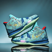 Load image into Gallery viewer, True Kings True Blue Splash Basketball Shoes
