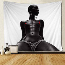 Load image into Gallery viewer, Naked Tribal Museum Gallery Extra Large Tapestry
