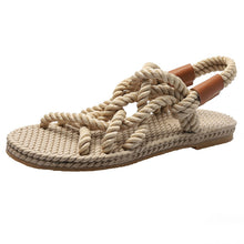 Load image into Gallery viewer, Stacey Water Sport Rope Sandals
