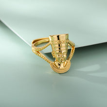 Load image into Gallery viewer, 18K Gold Plated Egyptian Tut Ring Collection
