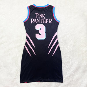 Miami Pink Panther Jersey Dress