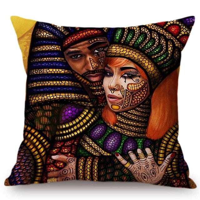 King Sean, Queen Aiko Pillow Cover