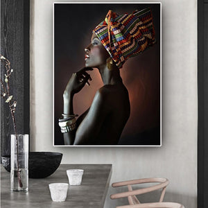 African Heritage Beauty Portrait