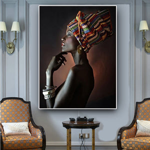 African Heritage Beauty Portrait