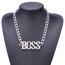 Load image into Gallery viewer, Boss Chick Jewelry set (Gold or Silver Plated)
