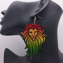 Load image into Gallery viewer, Lion Of Judah Zion Lion Earrings
