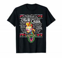 Load image into Gallery viewer, Black Queen Tshirt
