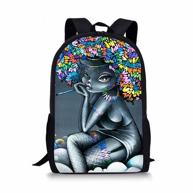 Melanated Beauty & Excellence Adult Backpack (For Teenagers and Adults Only)