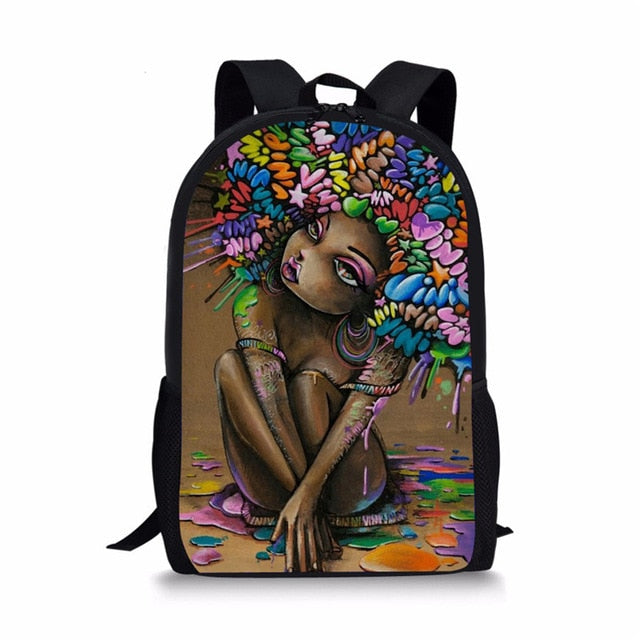 Melanated Beauty & Excellence School Bags